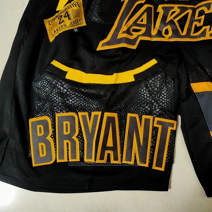 Short Los Angeles Lakers Kobe Bryant Just Don Noir